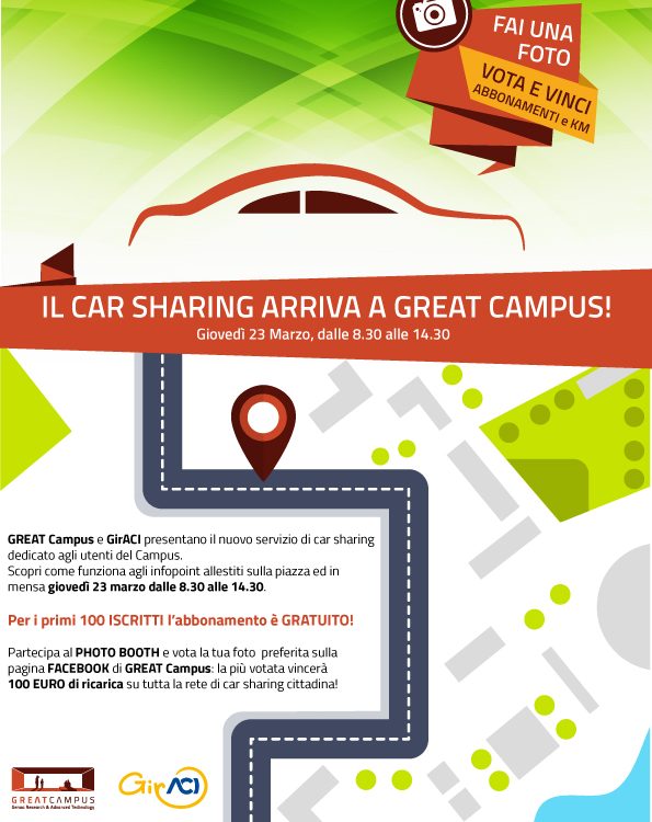 Car sharing a great campus